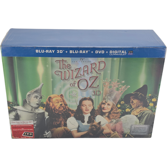 The Wizard of Oz Blu-ray 3D + Blu-ray + DVD  Coffret Collector Zone A