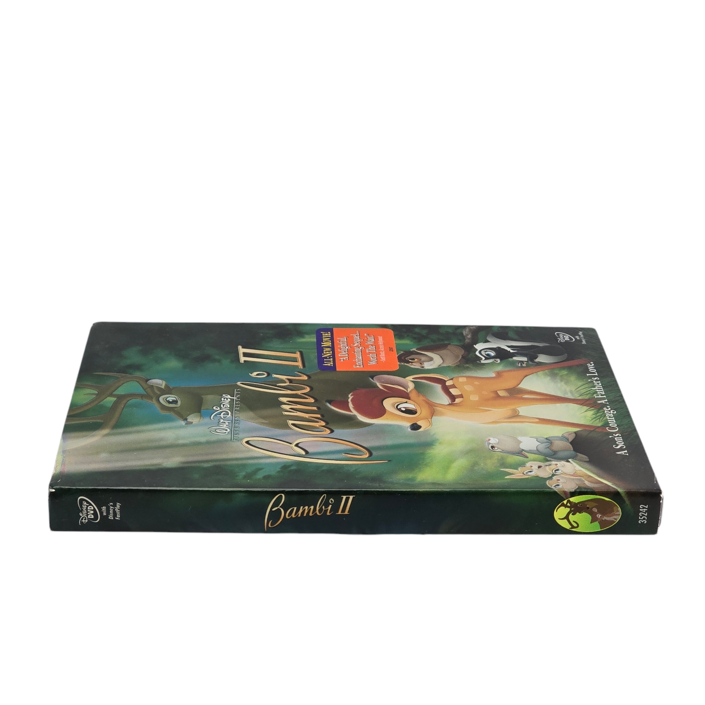 Bambi II  2006 DVD  Walt Disney  Patrick Stewart VF 2006  US Import Zone 1