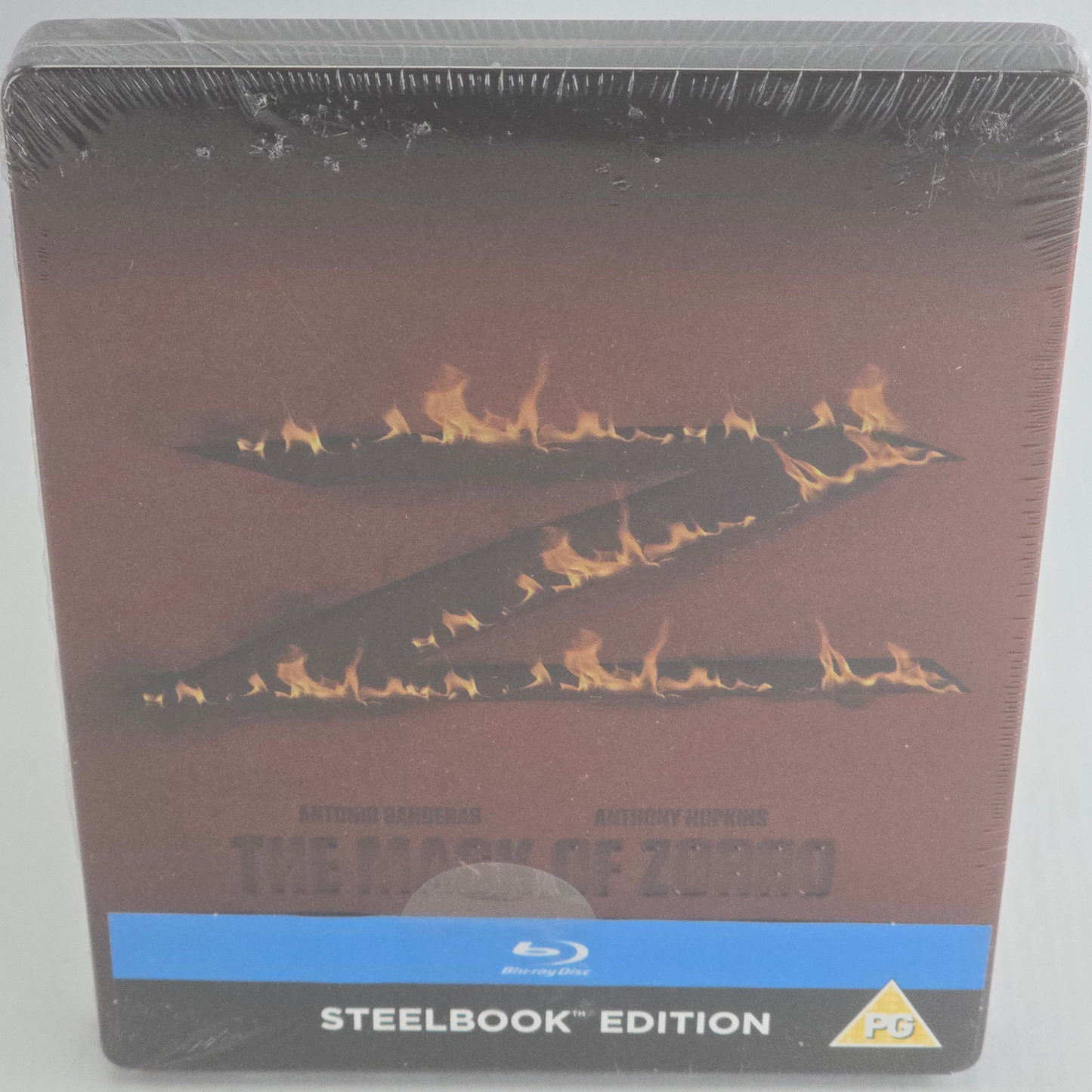 The Mask of Zorro SteelBook Débossé Blu-ray Zavvi Banderas,Anthony Hopkins Libre