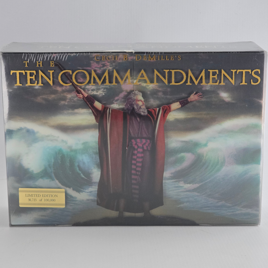 Les Dix commandements  3 Blu-ray + 3 DVD Édt Ltd Prestige Collector Zone 1