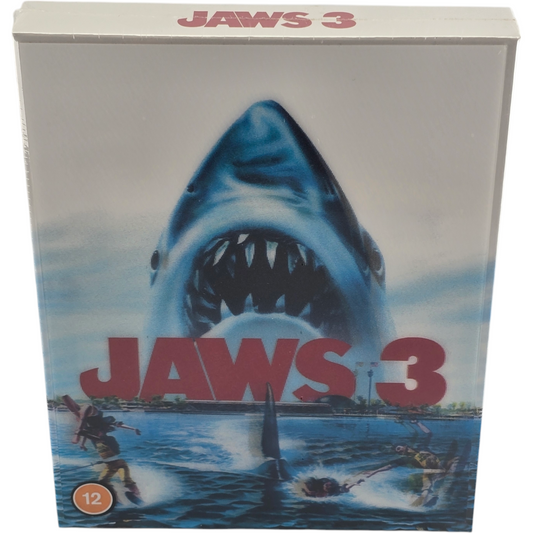 Jaws 3 Coffret SteelBook 4K Blu-ray 3D UK VF Lenticulaire Numéroté 2000 ex