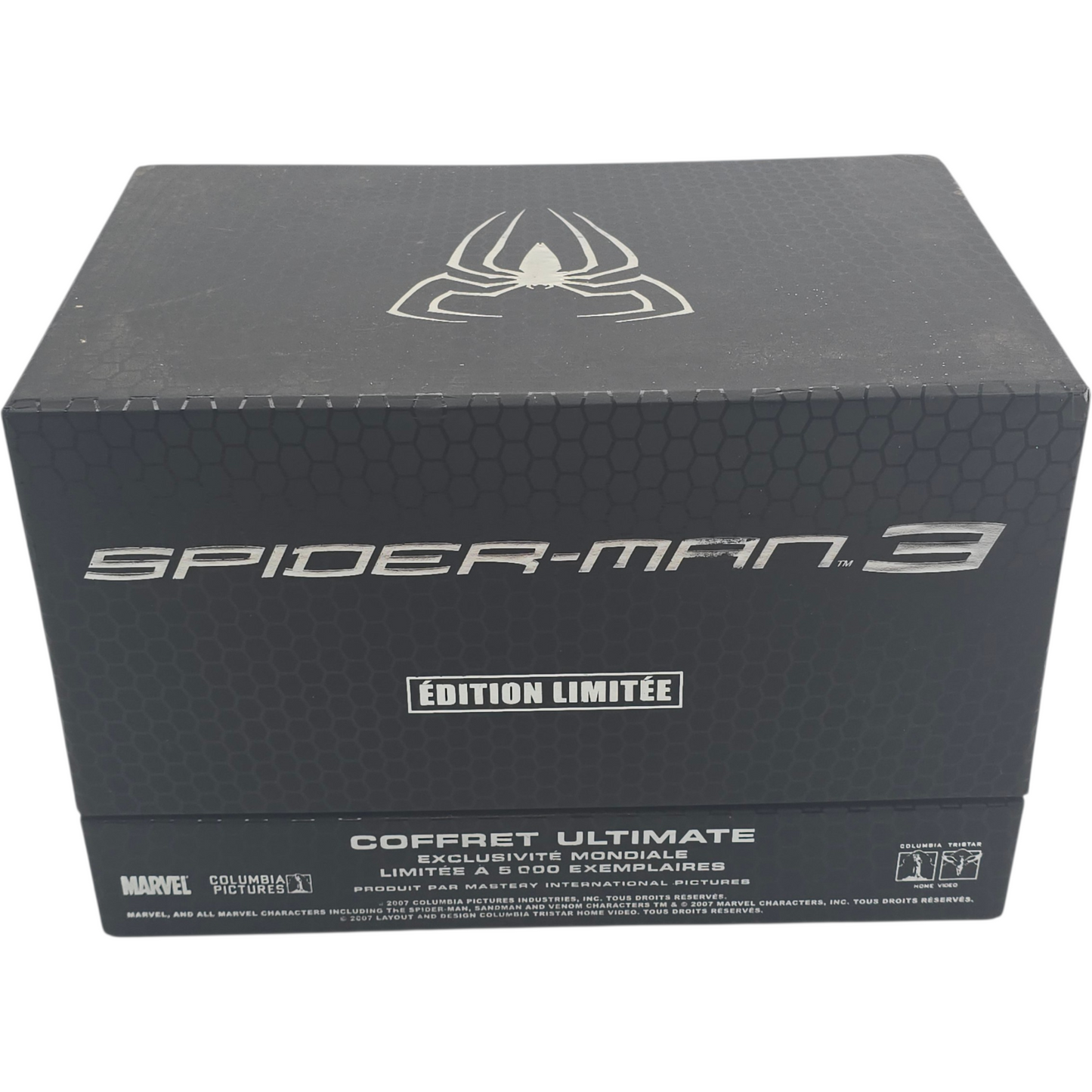 Spider-Man 3 Collector Blu-ray DVD Coffret Ultimate Figurine Attakus Rare
