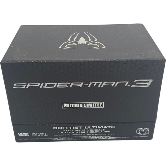 Spider-Man 3 Collector Blu-ray DVD Coffret Ultimate Figurine Attakus Rare