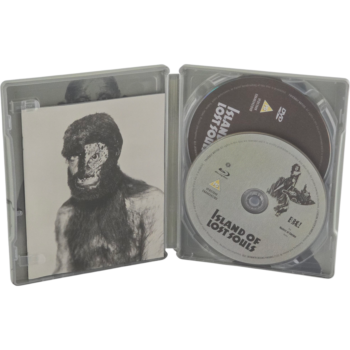 Island of Lost Souls Blu-ray + DVD SteelBook Zavvi Limitée Zone B