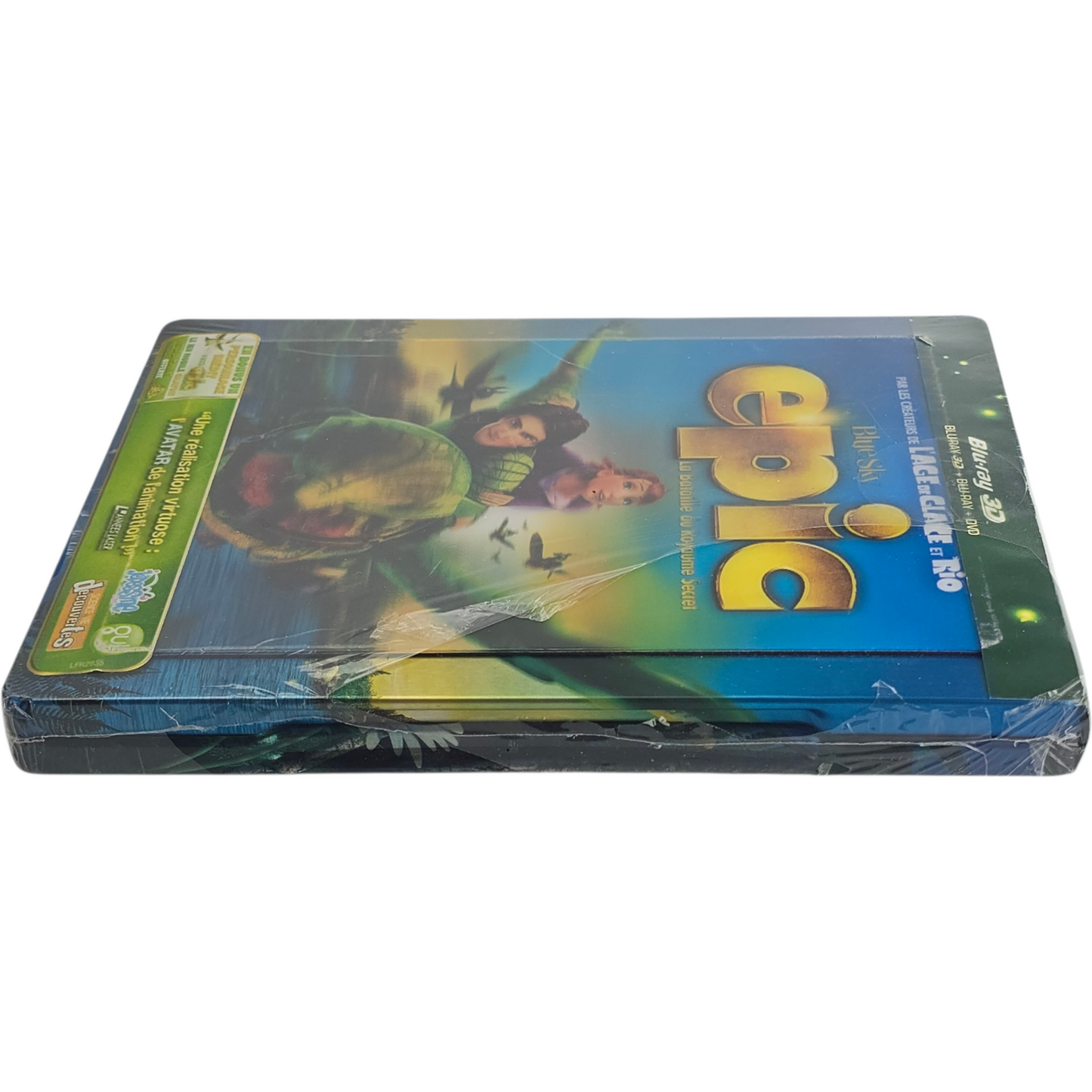 Epic Steelbook Lenticulaire Blu-ray 3D + Blu-ray + DVD Disney Zone B