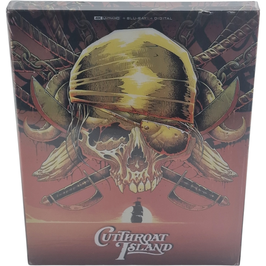 Cutthroat Island "L'Île aux pirates" 4K Ultra HD + Blu-ray SteelBook Libre