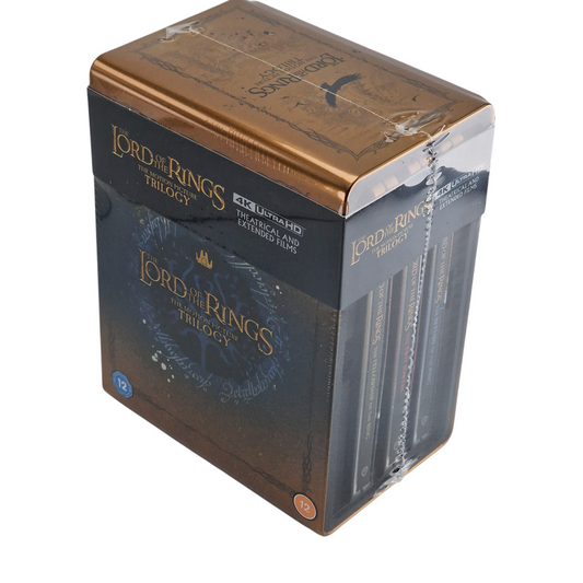 The Lord of the Rings: The Motion Picture Trilogy : Steelbook 4K Ultra HD + Blu-ray B