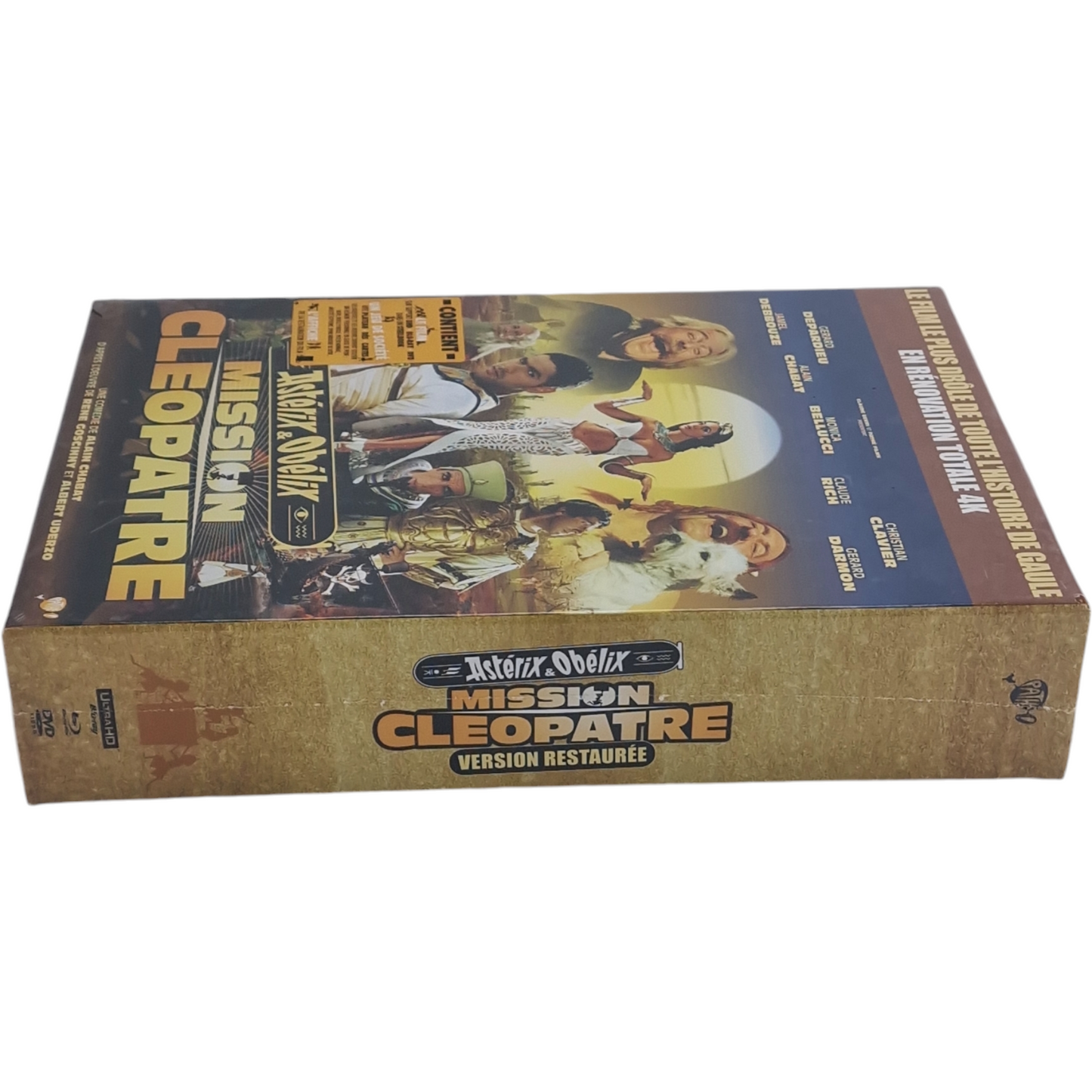 Astérix & Obélix: Mission Cléopâtre 4K Ultra HD +Blu-ray+DVD SteelBook Collector Coffret Libre
