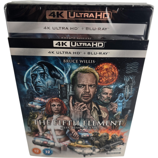 The Fifth Element 4K Ultra HD + Blu-ray + [étuit] Bruce Willis,  Zone B