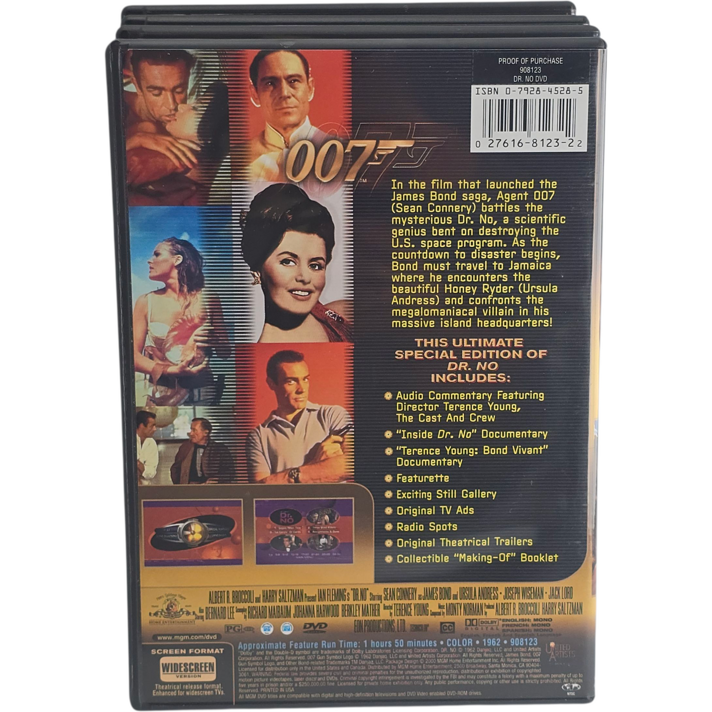 The James Bond Collection: Volume One DVD  7 Films  Zone 1 US Import