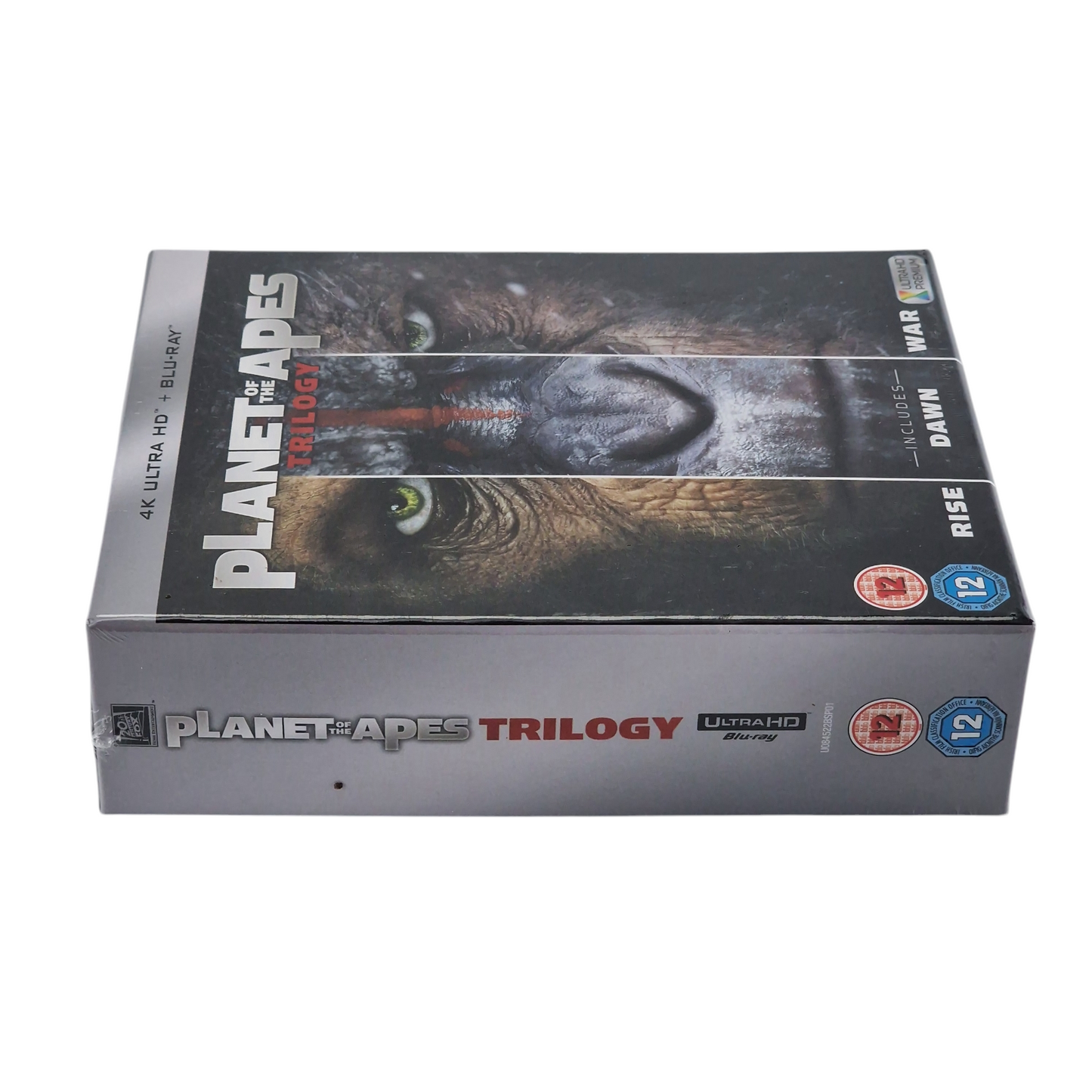 Trilogie la Planète des Singes 4K Ultra HD + Blu-ray / DigiPack Collector Zone Libre