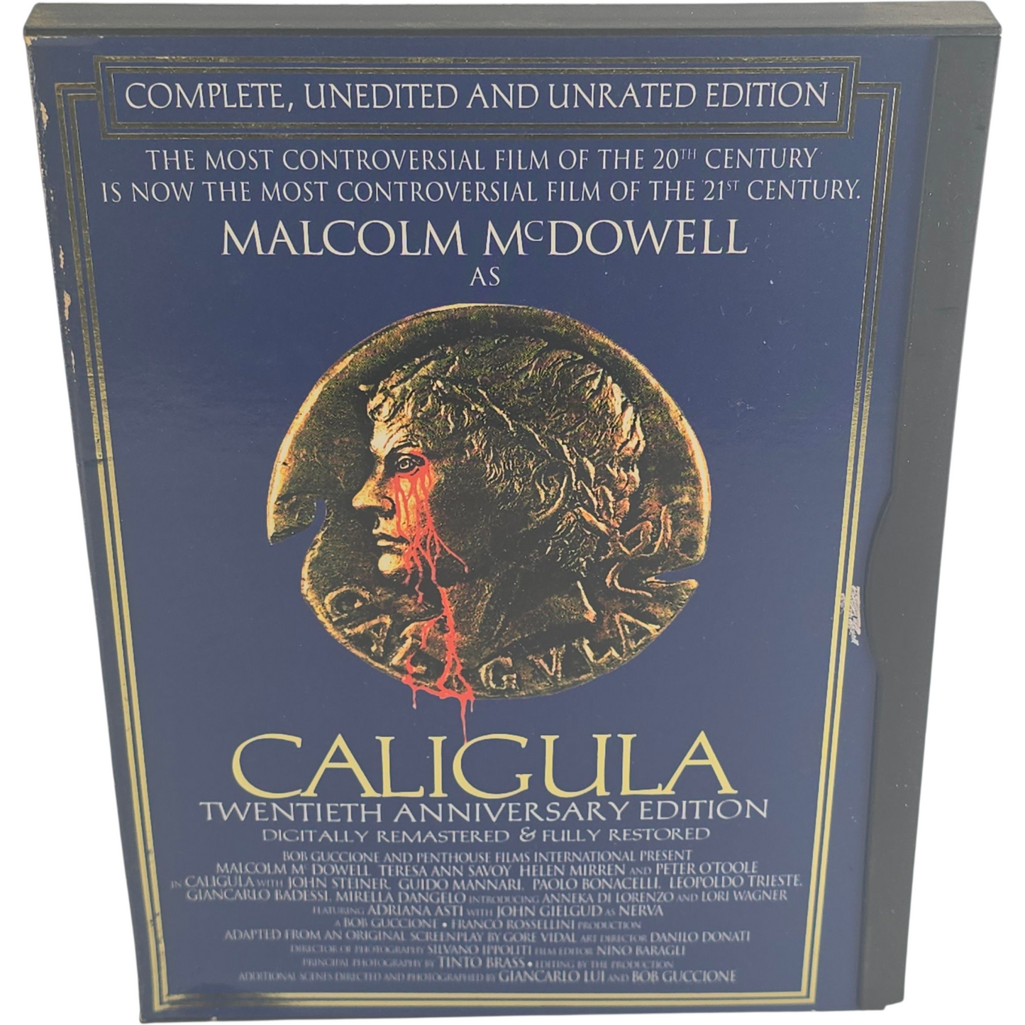 Caligula DVD Snap Case Unrated Twentieth Anniversary [-18] Zone 1 US Import