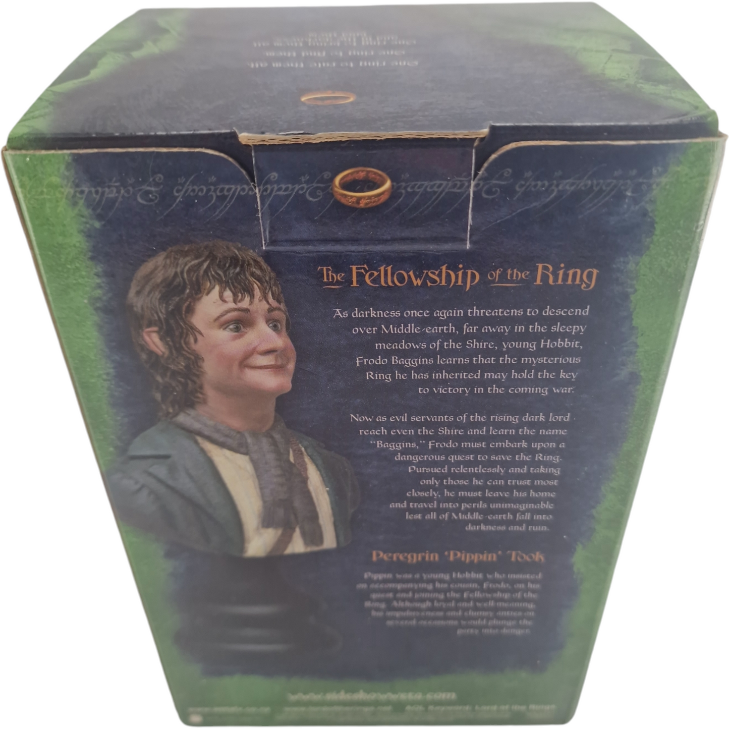 Seigneur des Anneaux Buste Resine Peregrin Pippin Took Sideshow Weta  Polystone 1/4