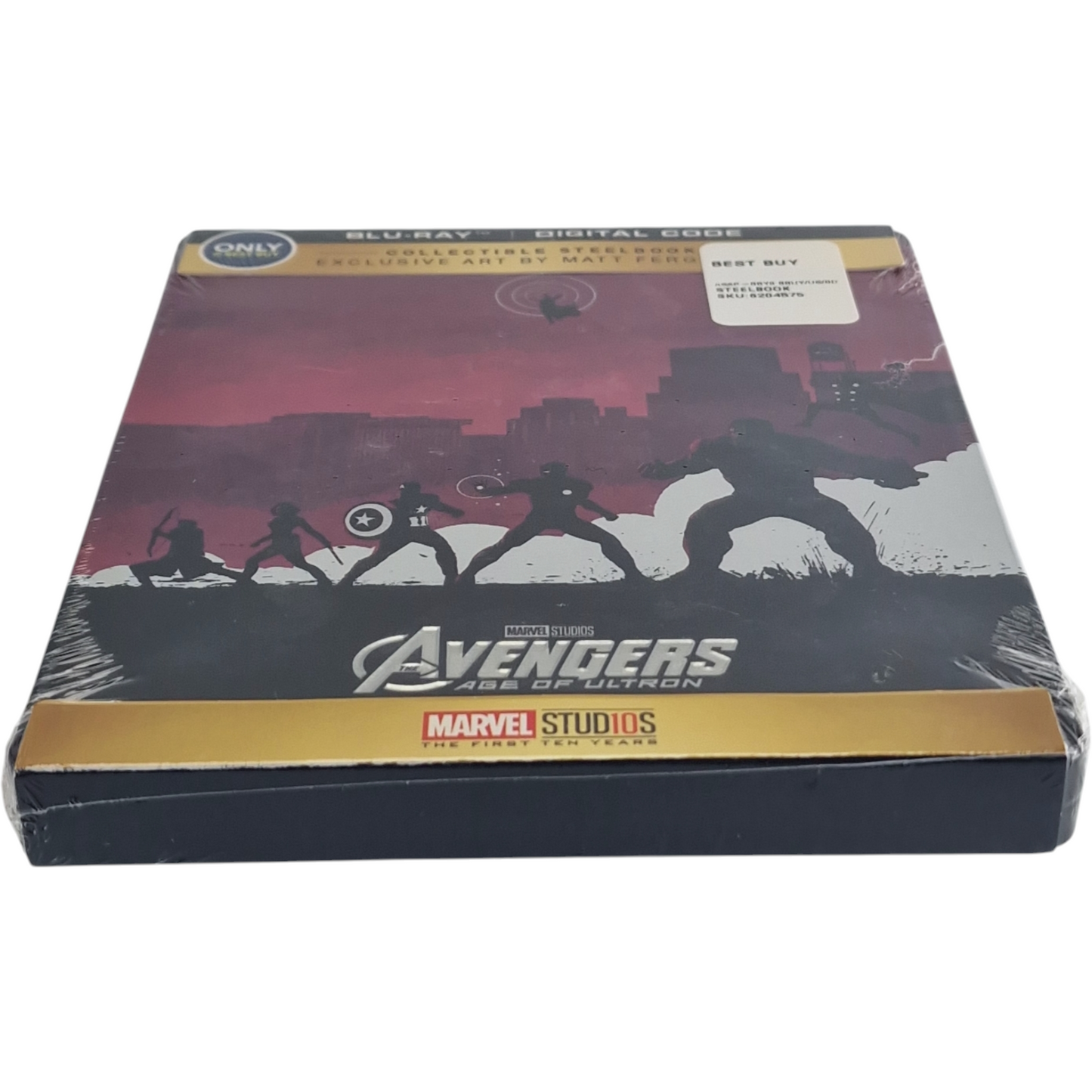 Avengers: Age of Ultron Blu-ray SteelBook Titre Débossé Best Buy2018 A Zone