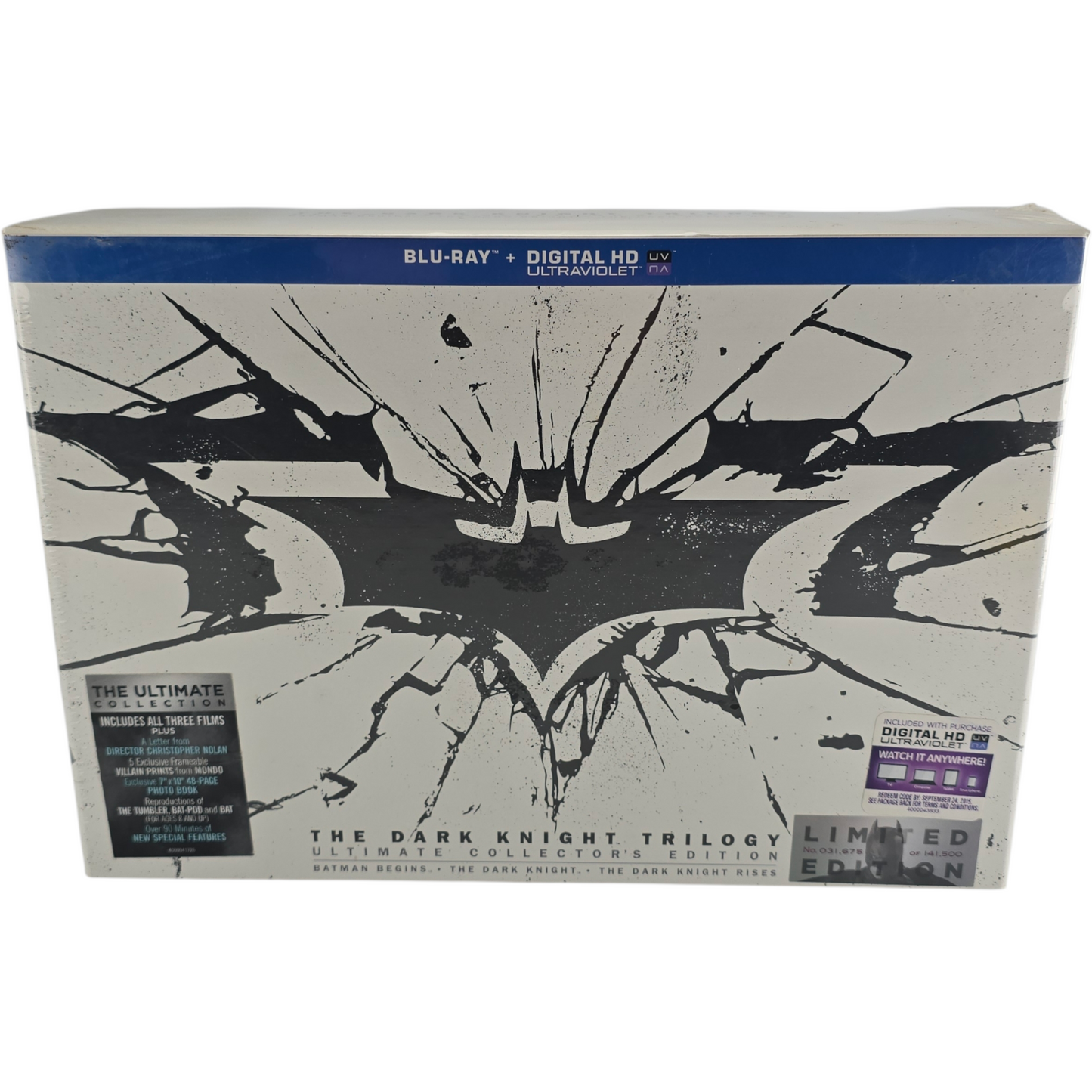 The Dark Knight Trilogy Blu-ray  Ultimate Collector's Edtion Zone Libre
