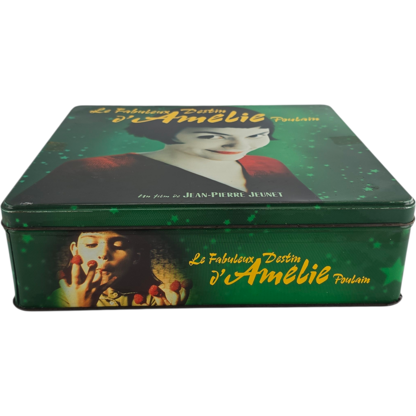 Amélie DVD + CD Metal Box DigiPack Collector's Cake Box" Tin Slipcover B