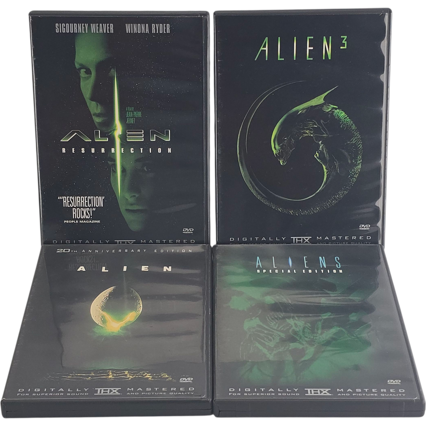 The Alien Legacy DVD  Alien / Aliens / Alien³ / Alien Resurrection Zone 1