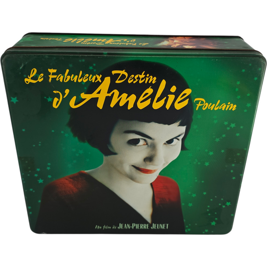 Amélie DVD + CD Metal Box DigiPack Collector's Cake Box" Tin Slipcover B