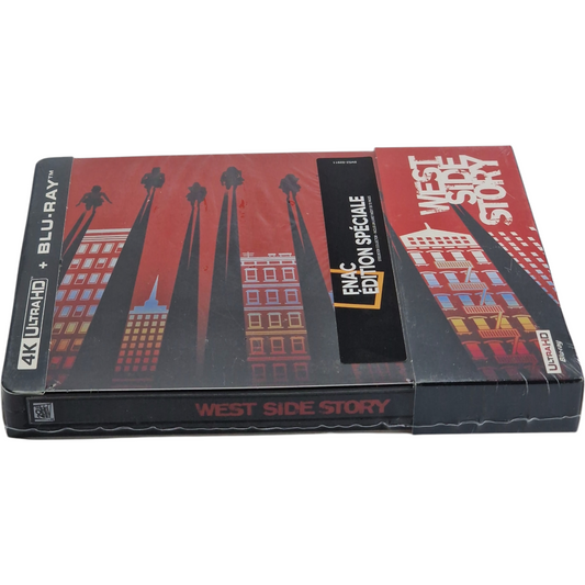 West Side Story 4K Ultra HD +Blu-ray Steelbook + Livret [Fnac ]Spielberg Zone B