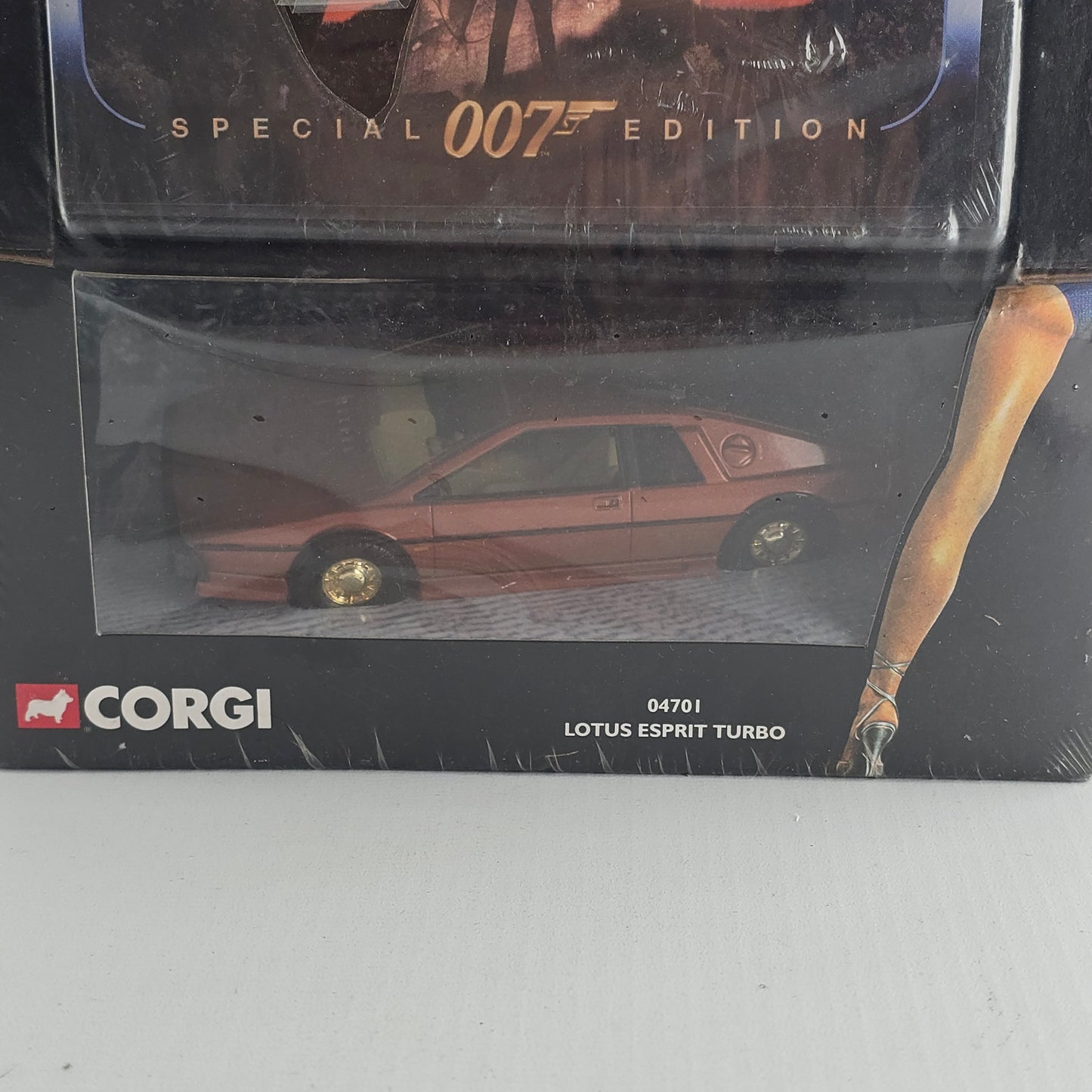 For Your Eyes Only 007 James bond DVD + Corgi Lotus Esprit Turbo (réf. 04701) Z A