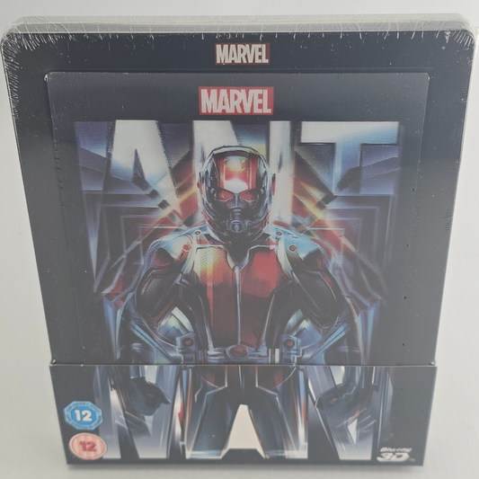 Ant-Man SteelBook Lenticulaire Blu-ray 3D + Blu-ray Zavvi édt Limitée Zone B.A