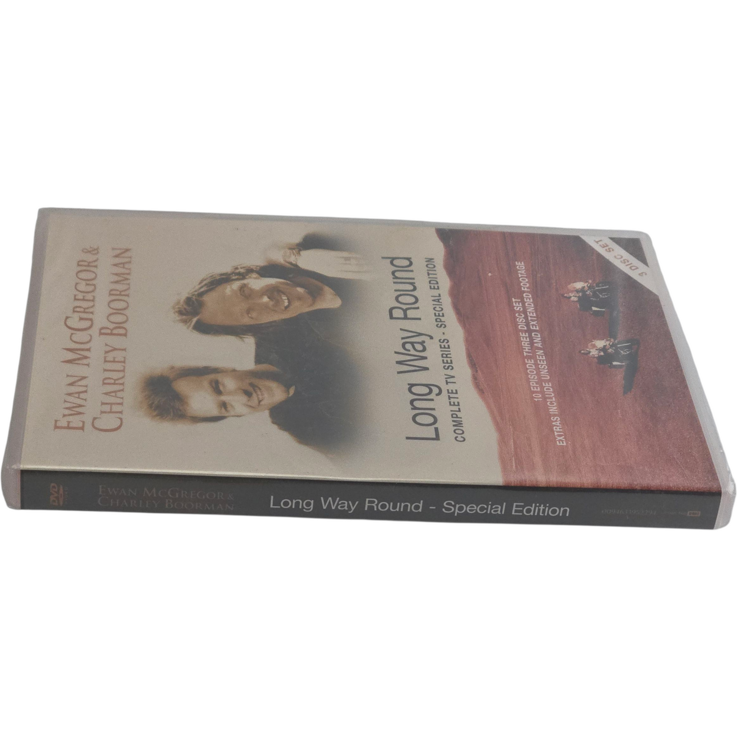 Long Way Round 3 x DVD Saison 1 Ewan McGregor, Charley Boorman Zone 2