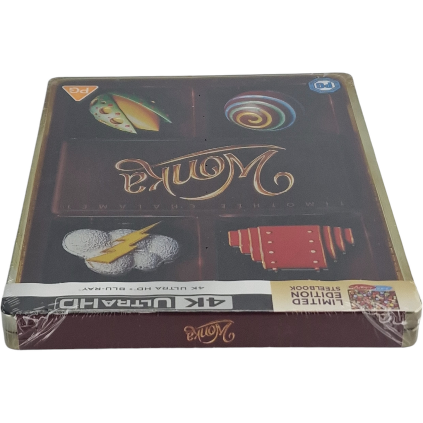 Wonka 4K Ultra HD + Blu-ray Steelbook Débossé Timothée Chalamet Édt Ltd  Libre