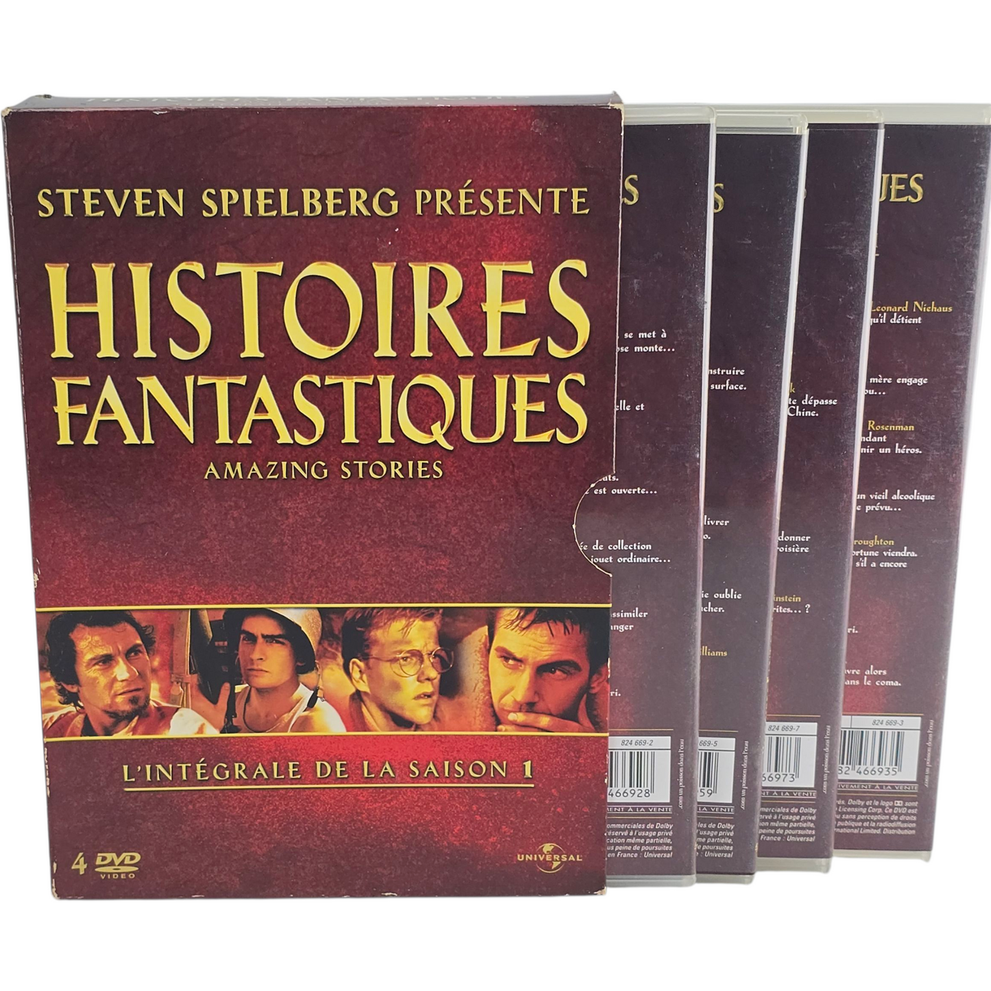 Histoires fantastiques Steven Spielberg L'intégrale 4 DVD de la saison 1  Zone 2