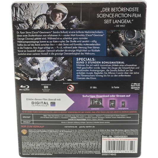 Gravity - SteelBook Blu-ray - Visuel 3