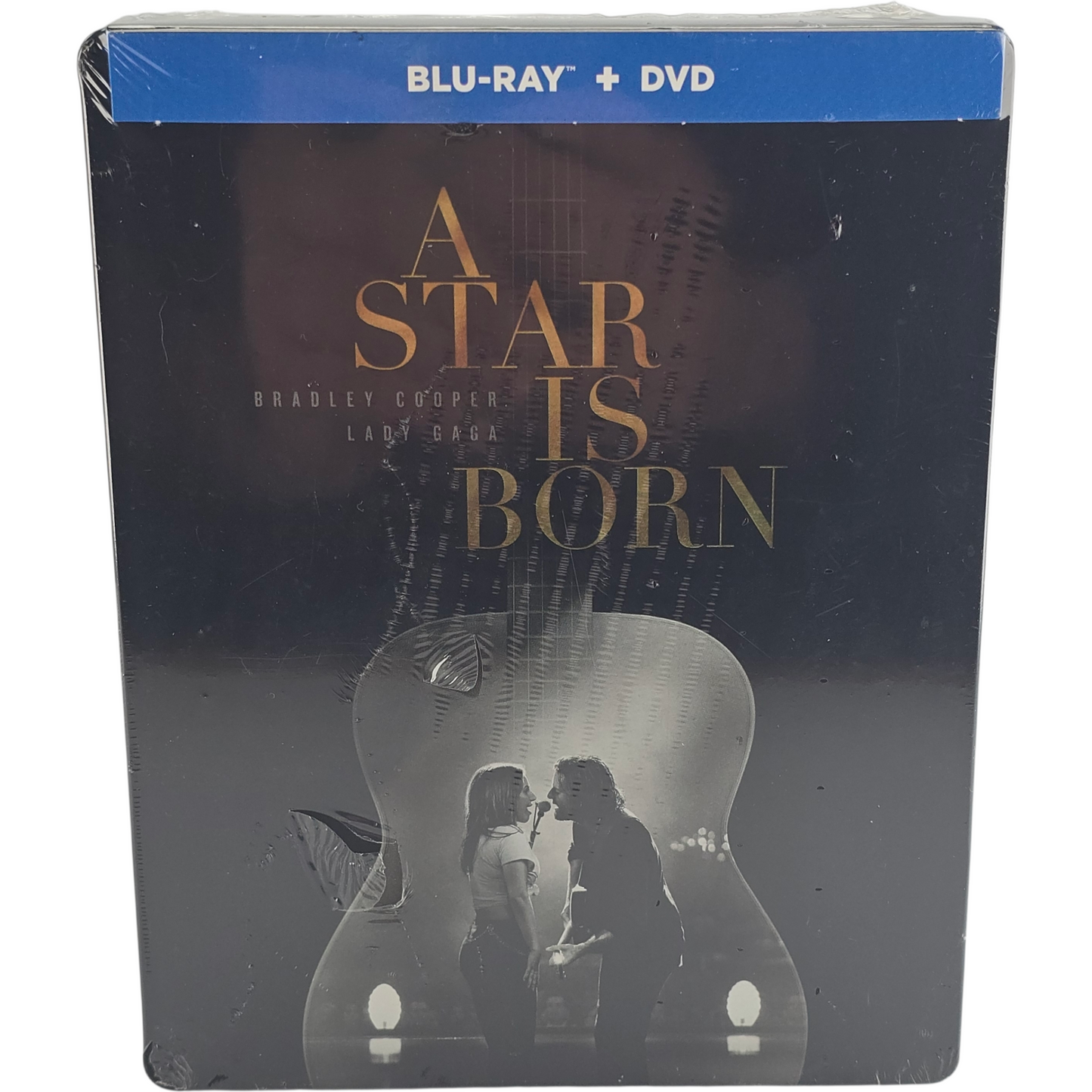 A Star Is Born Steelbook Blu-ray + DVD  Lady Gaga, Bradley Cooper Zone A