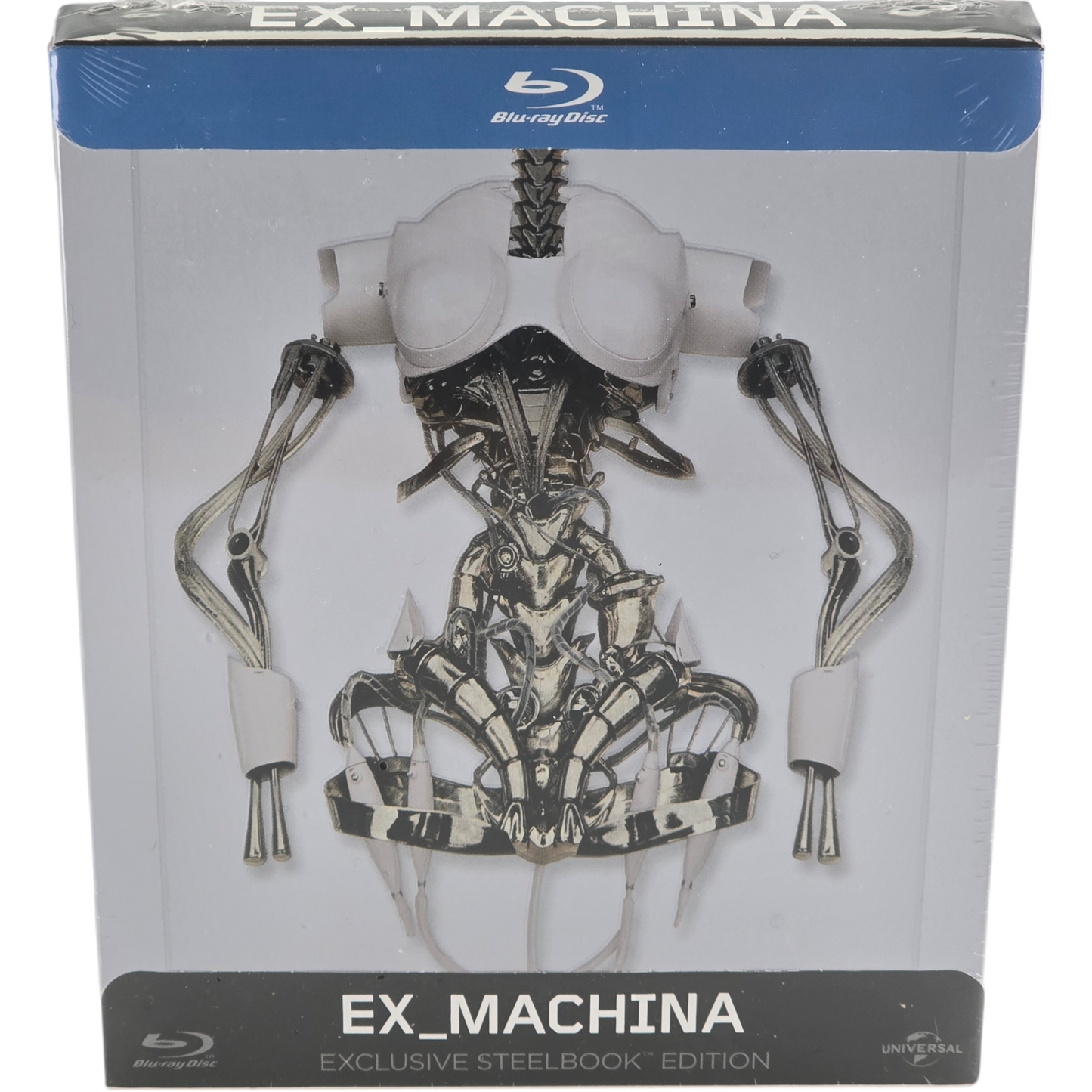 Ex Machina Blu-ray SteelBook Débossé Italie 2015 Alex Garland Domhnall Gleeson B