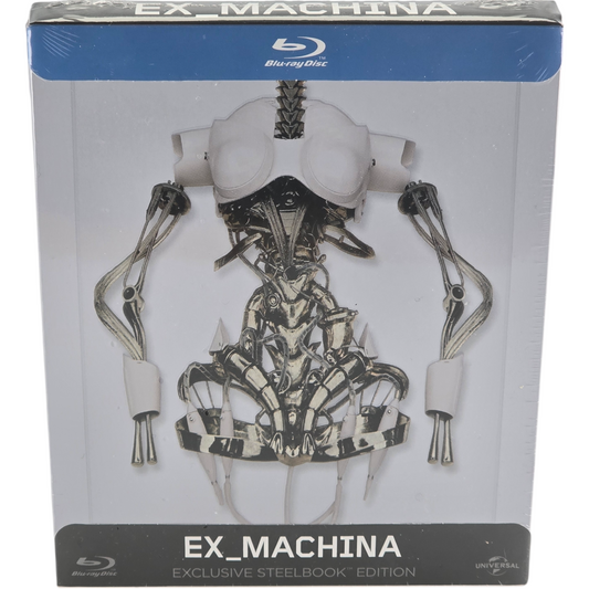 Ex Machina Blu-ray SteelBook Débossé Italie 2015 Alex Garland Domhnall Gleeson B