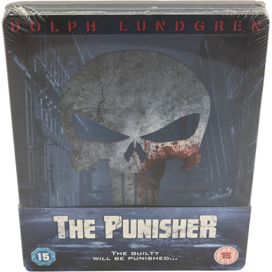 The Punisher Blu-ray SteelBook Débossé limitée Zavvi 3000 Ex Dolph Lundgren B
