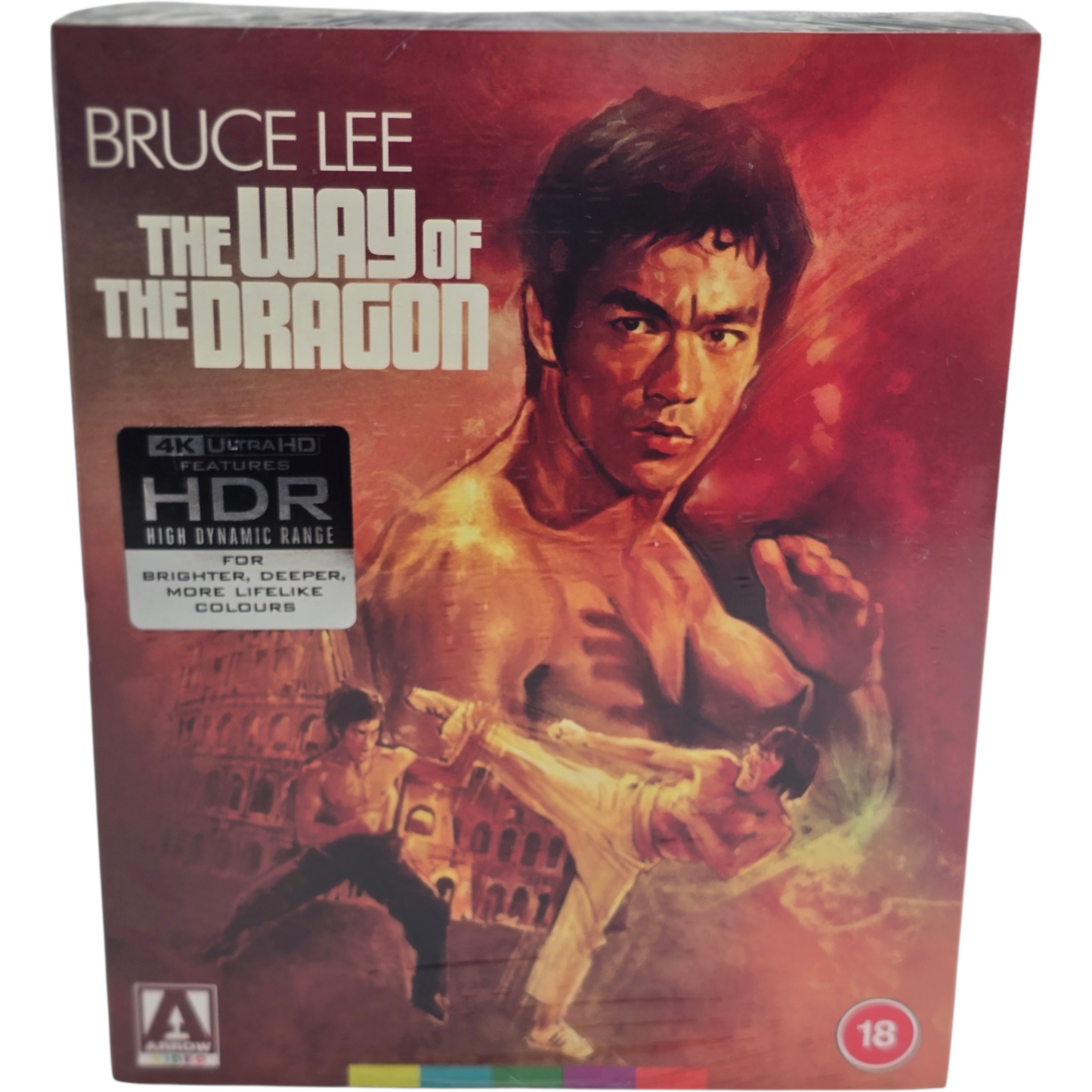 The Way of the Dragon 4K HD +Blu-ray + [étuit] Bruce Lee Ltd Zone Libre [-18]