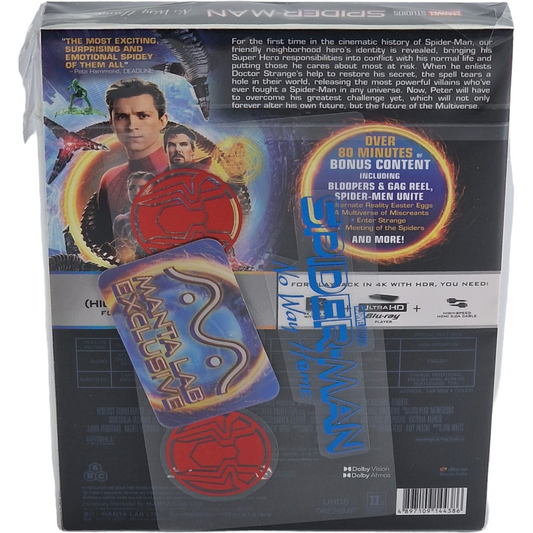 Spider-Man: No Way Home – SteelBook 4K Ultra HD + Blu-ray – vue 3