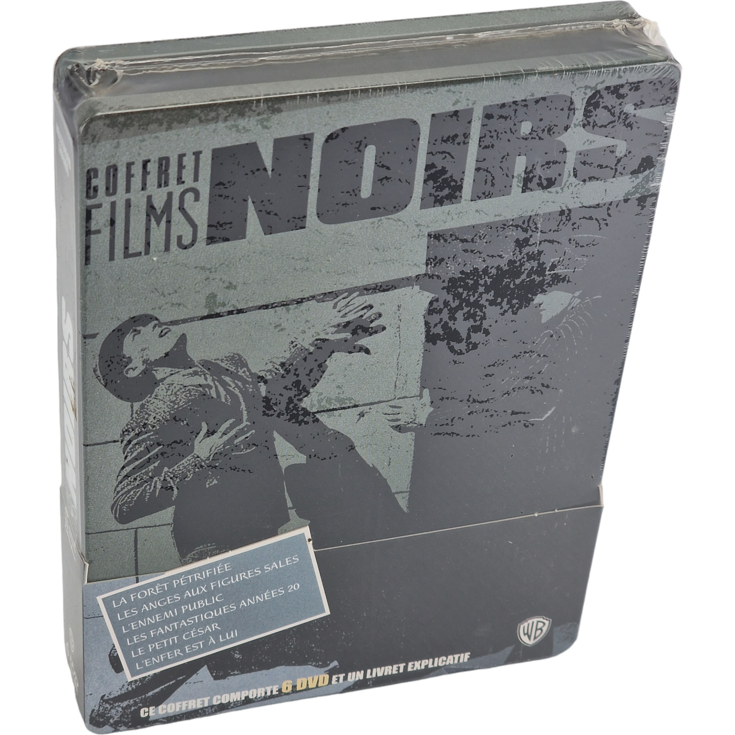 La Collection Films Noirs 8 X DVD Boîtier métal Édt Collector Limité 2010 +Livre