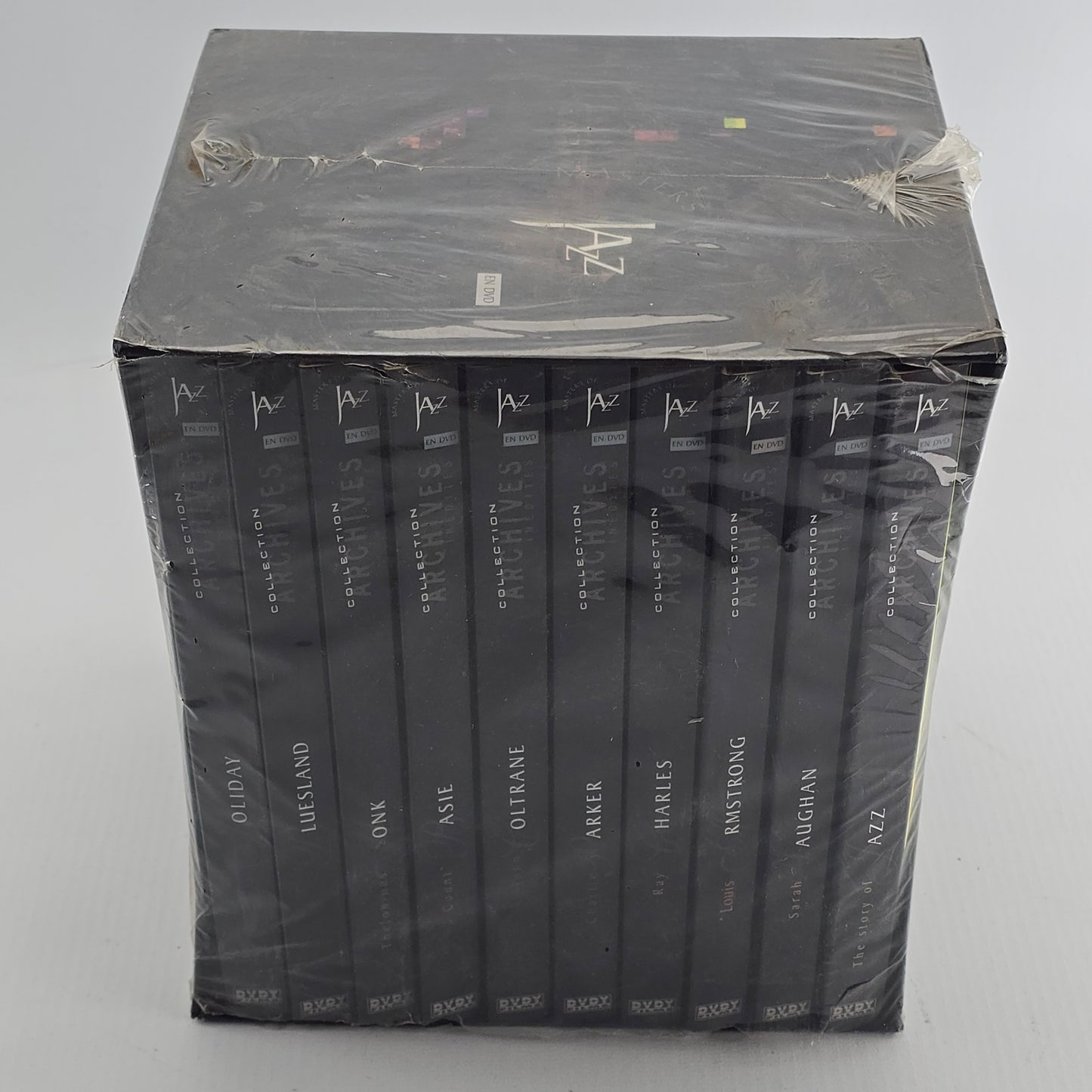 Masters of Jazz  Coffret  Archives Inédites - 10 Dvd + 10 Cd Best of  Zone 2