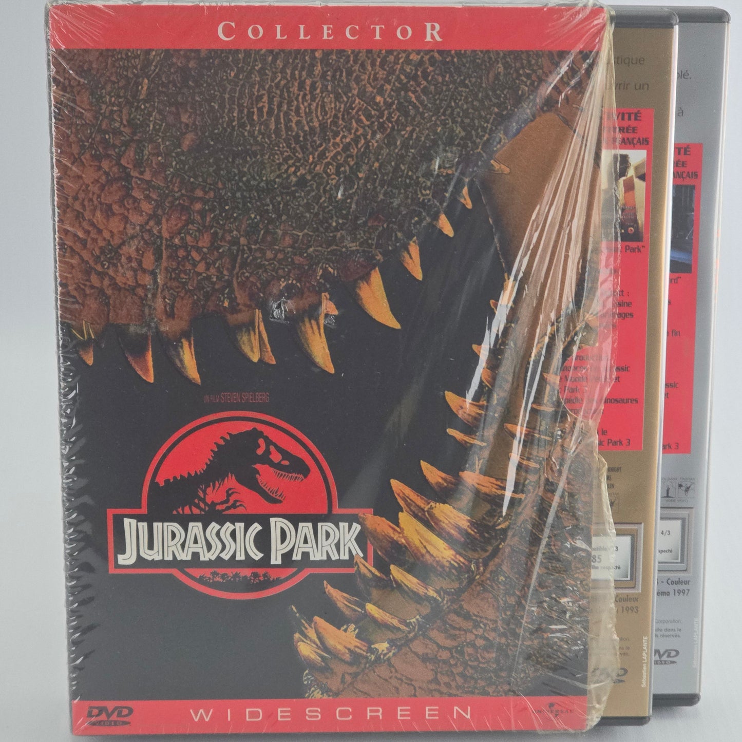 Coffret Silver Jurassic Park 2 DVD - Jurassic Park I / Jurassic Park II Region 2