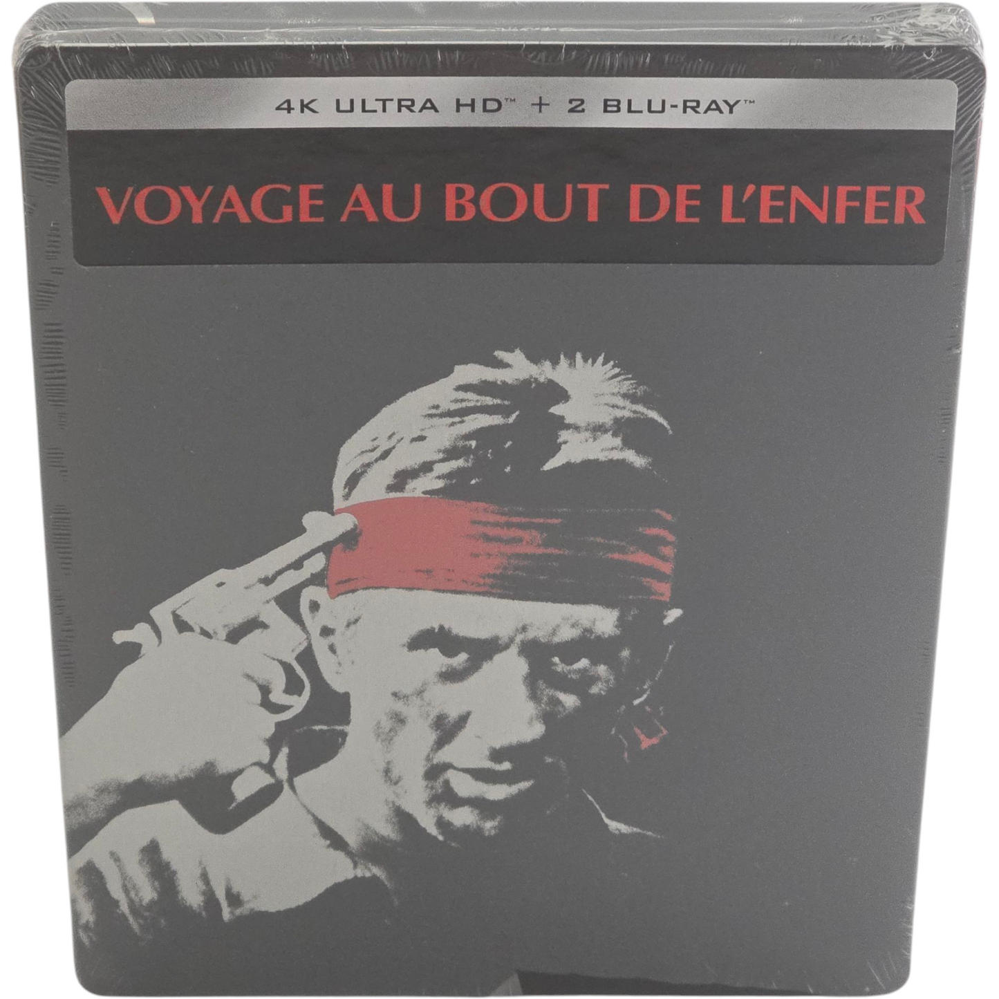 Voyage au bout de l'enfer SteelBook 4K Blu-ray + 2  Blu-ray De niro [-18] B