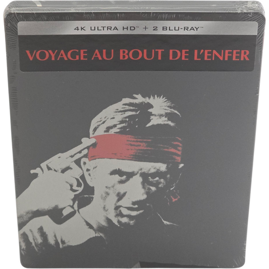 Voyage au bout de l'enfer SteelBook 4K Blu-ray + 2  Blu-ray De niro [-18] B