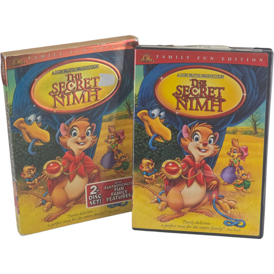 The Secret of NIMH DVD Two-Disc Family Fun Edition Zone 1 US Import