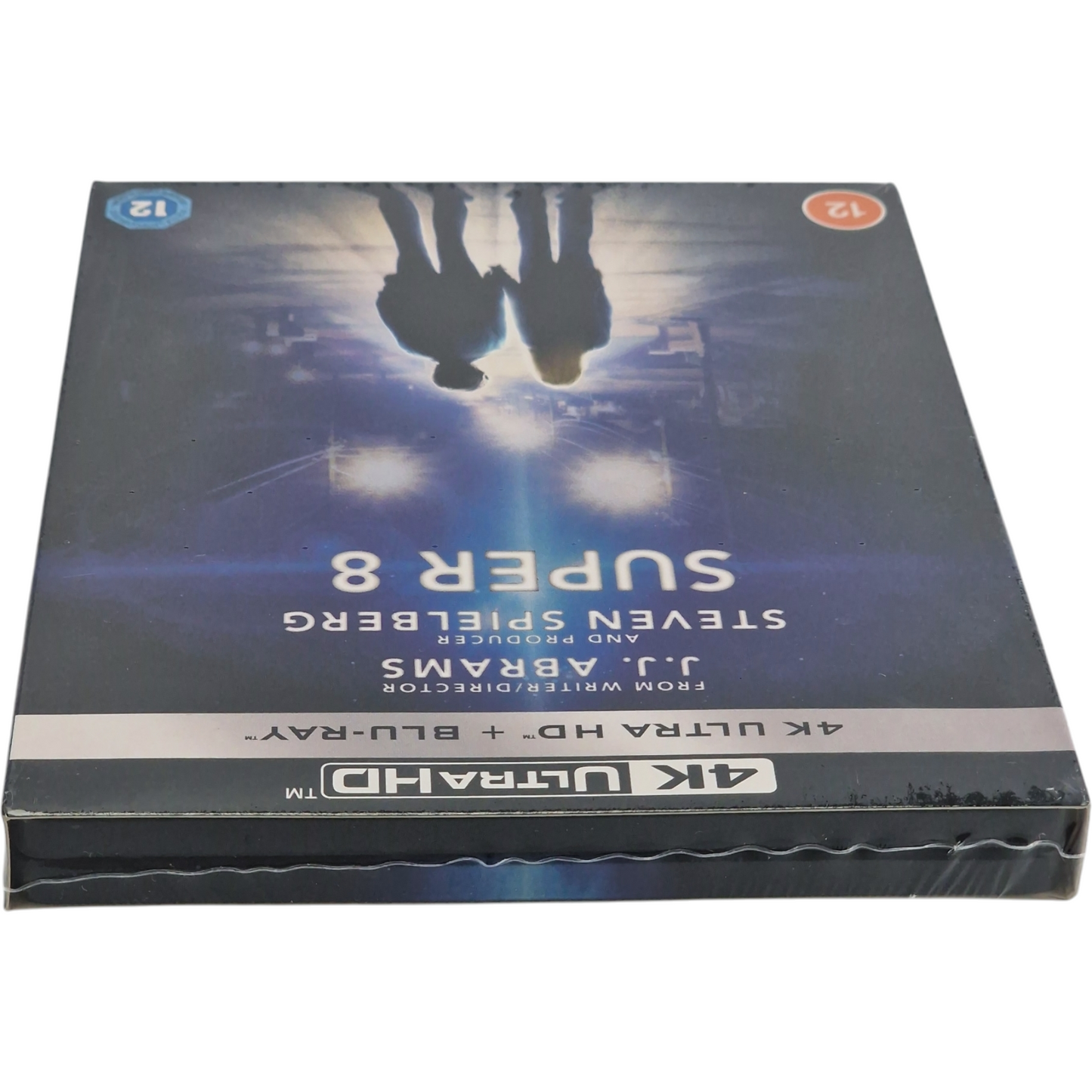 Super 8 SteelBook 4K Ultra HD + Blu-ray Red Carpet exclusive slip Zavvi Zone B