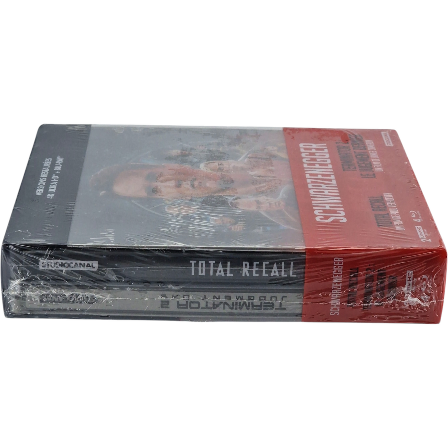 Terminator 2:Judgment Day + Total Recall SteelBook 4K Ultra HD + Blu-ray Zone B