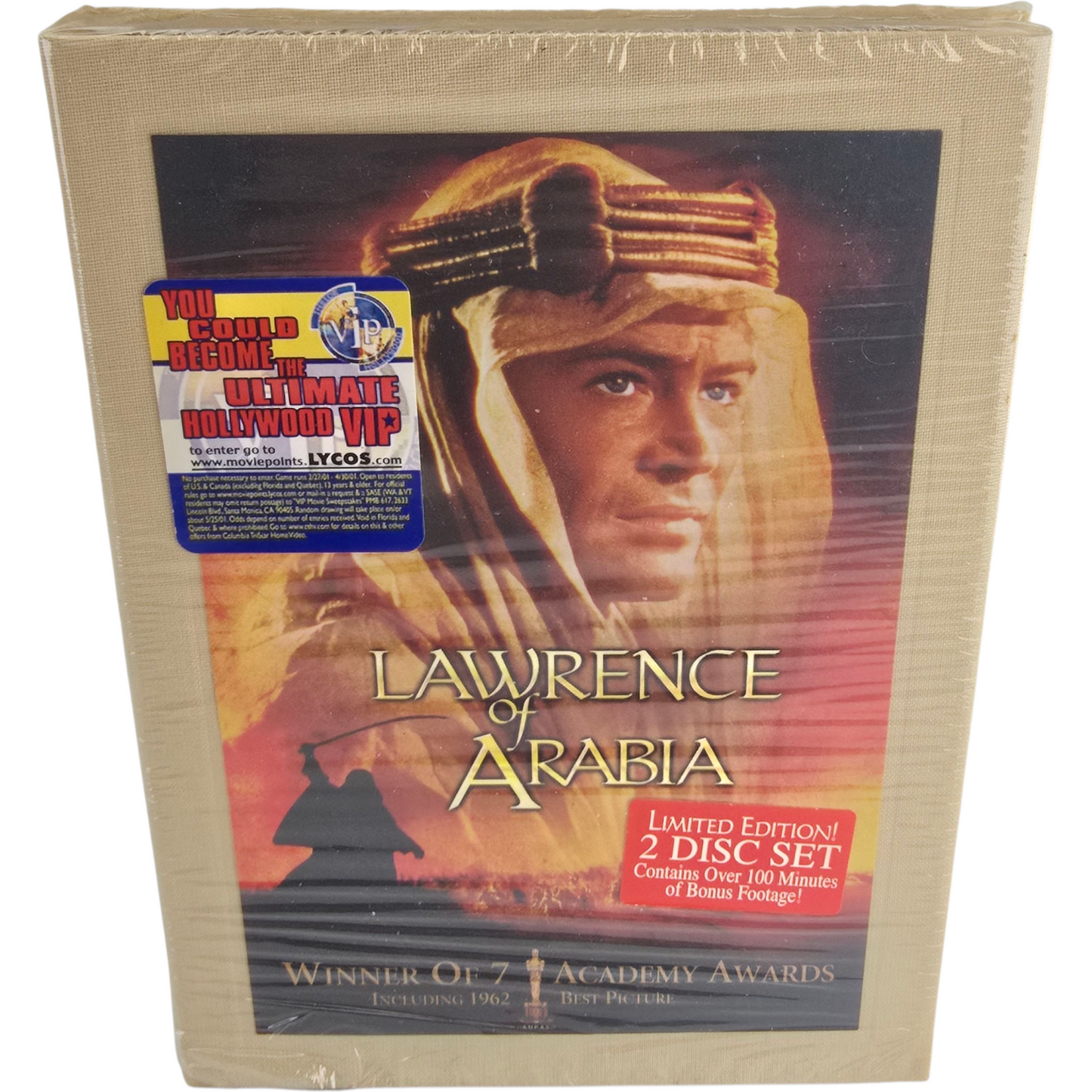 Lawrence of Arabia DVD DigiPack 2-disc Limited Edition Zone 1  Import USA