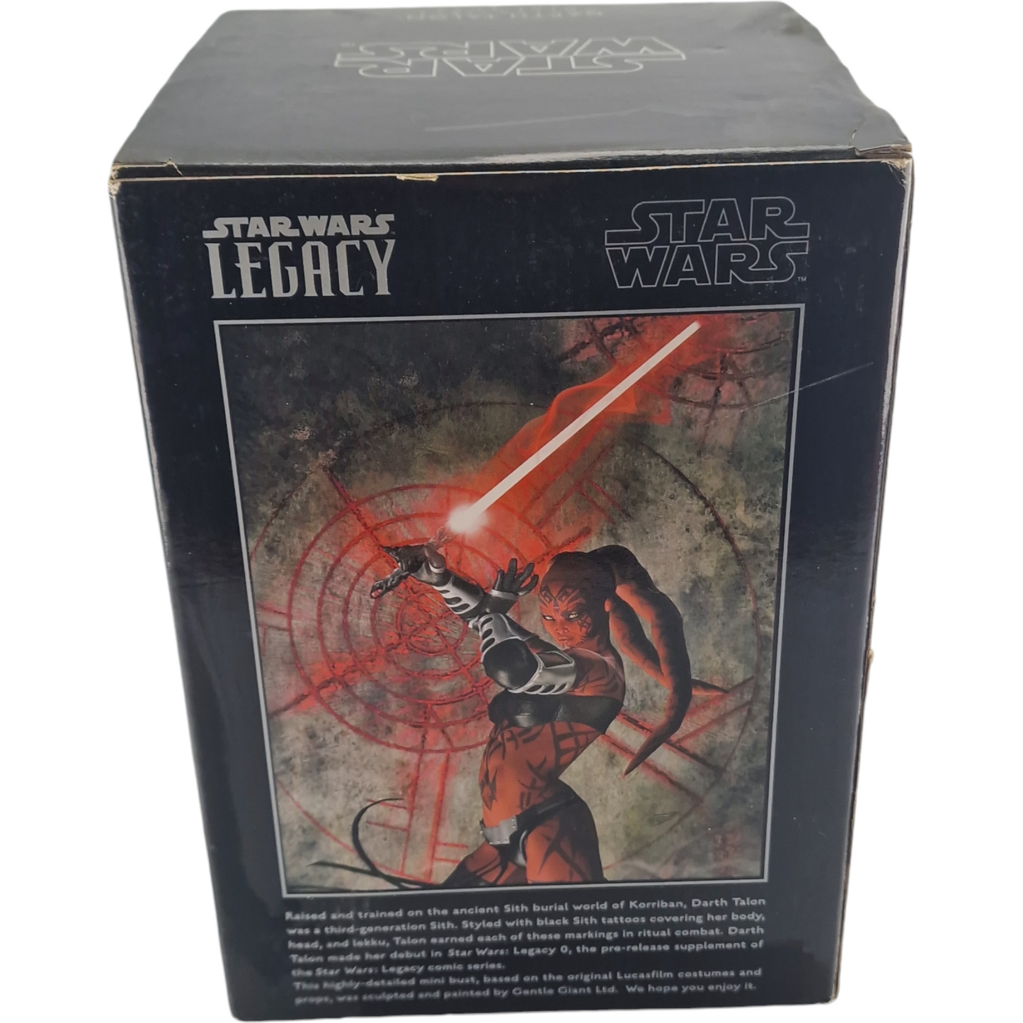 Star Wars : Gentle Giant Buste Darth Talon - Polystone 3850 EX Limitée 1/6 Neuf 17 cm