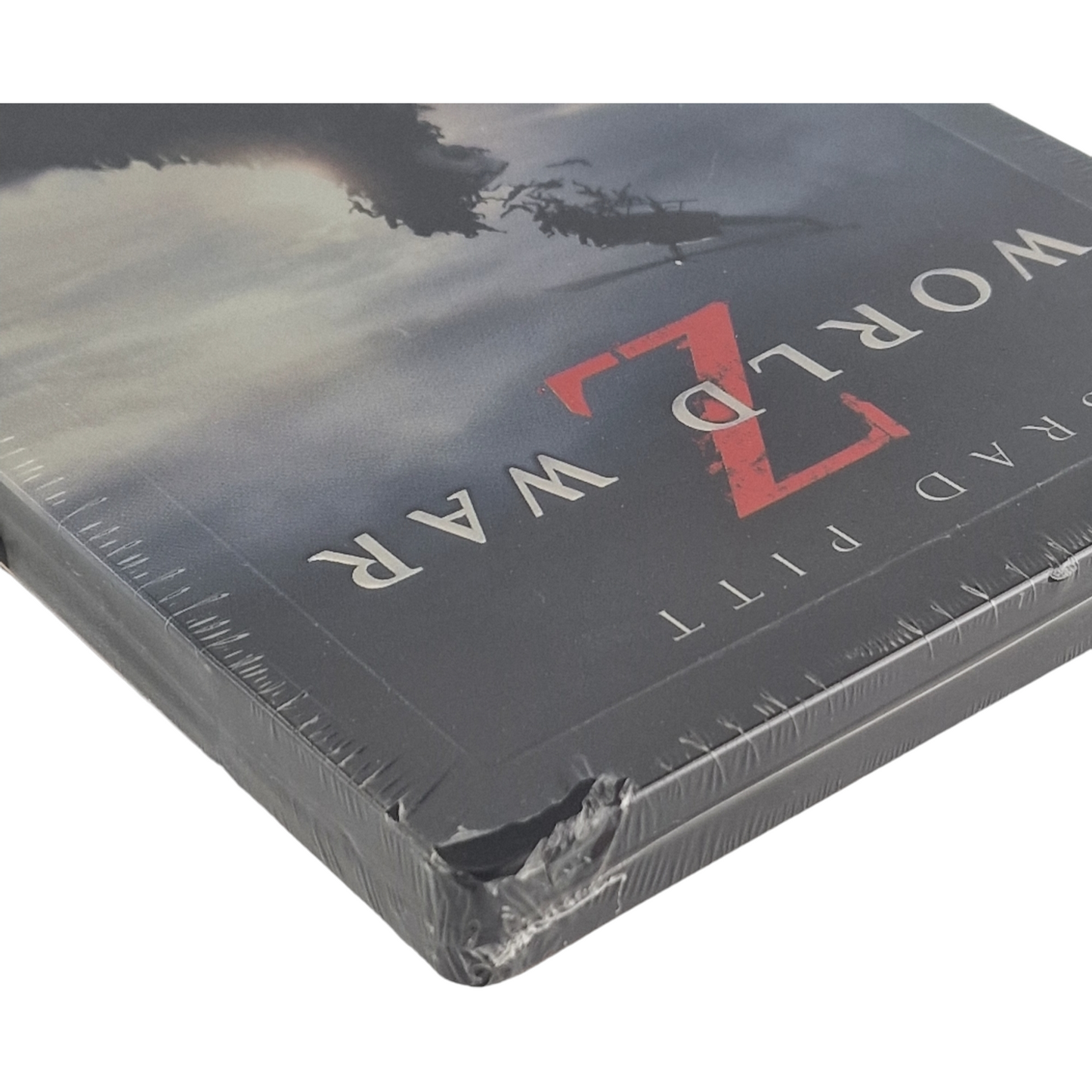 World War Z Blu-ray 3D +2D +DVD Steelbook embossé édit Limitée Brad Pitt Libre
