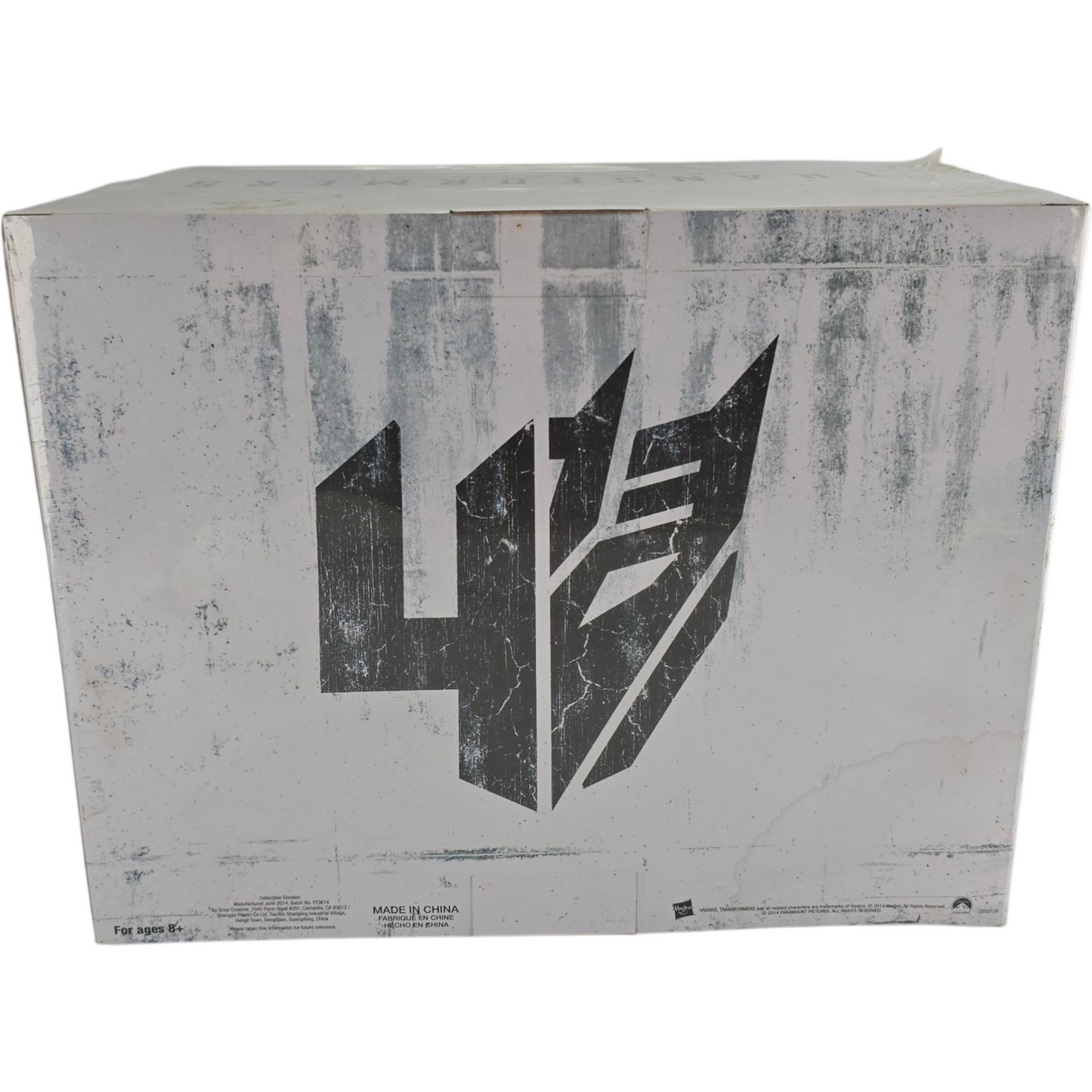 Transformers: Age of Extinction Blu-ray + DVD + Collectible Statue Zone A