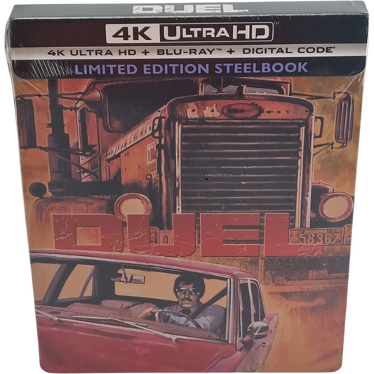 Duel 4K Ultra HD+Blu-ray SteelBook France Limitée 50ème Steven Spielberg 2024 A