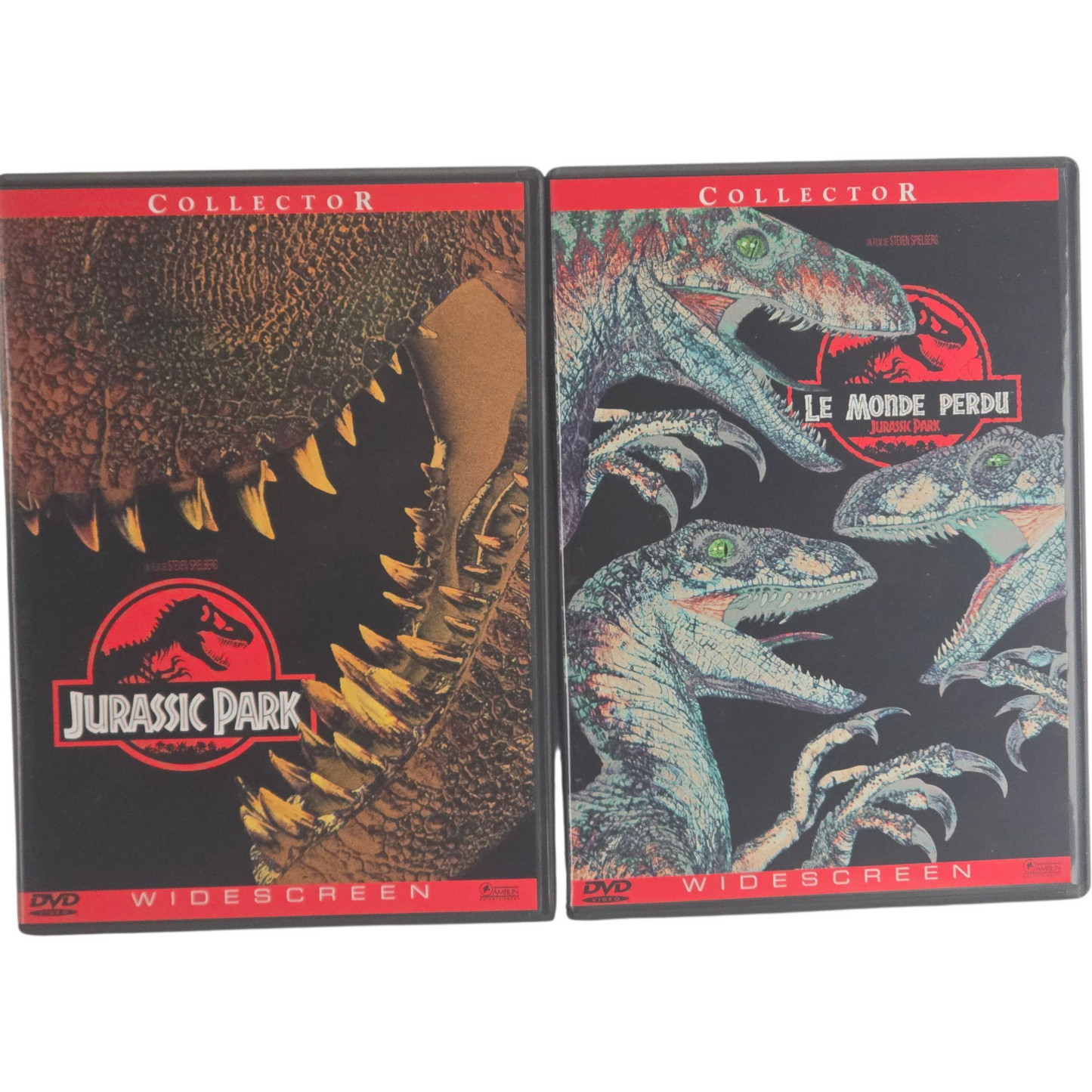 Coffret Silver Jurassic Park 2 DVD - Jurassic Park I / Jurassic Park II Region 2