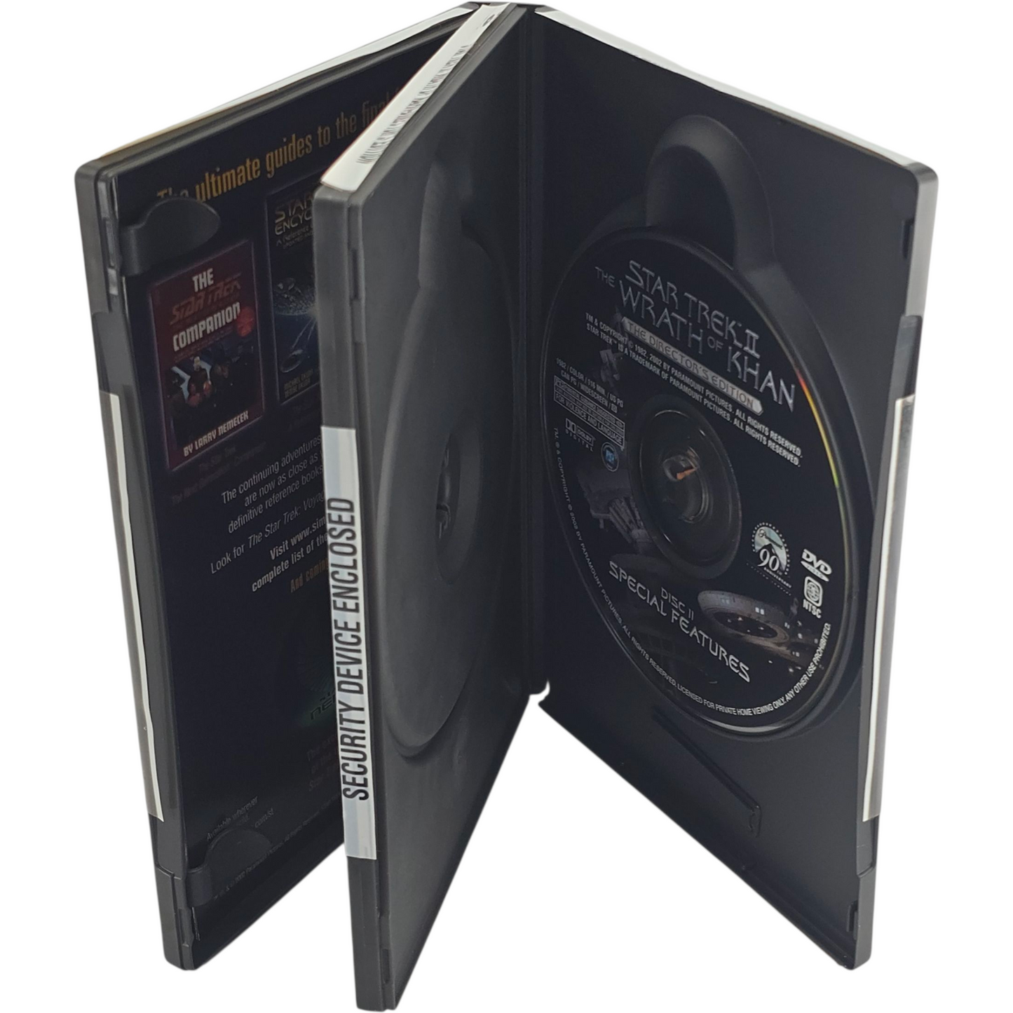 Star Trek II: The Wrath of Khan DVD The Director's Edition Zone 1  US Import